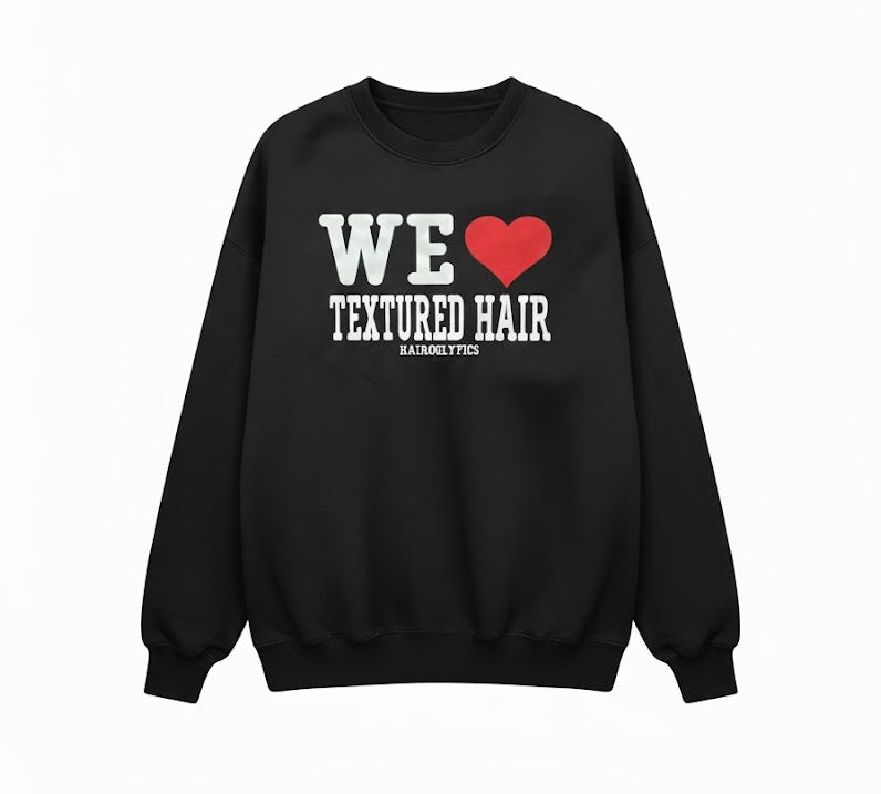 Textured Hair Sweatshirt